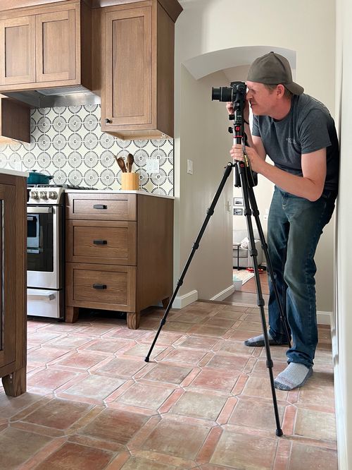 Photographing Kitchen