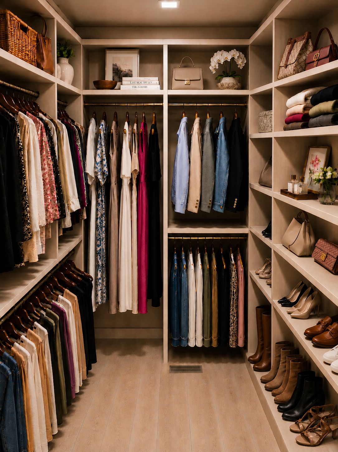 A CLOSET SHOULD MAKE LIFE EASIER, NOT MORE COMPLICATED