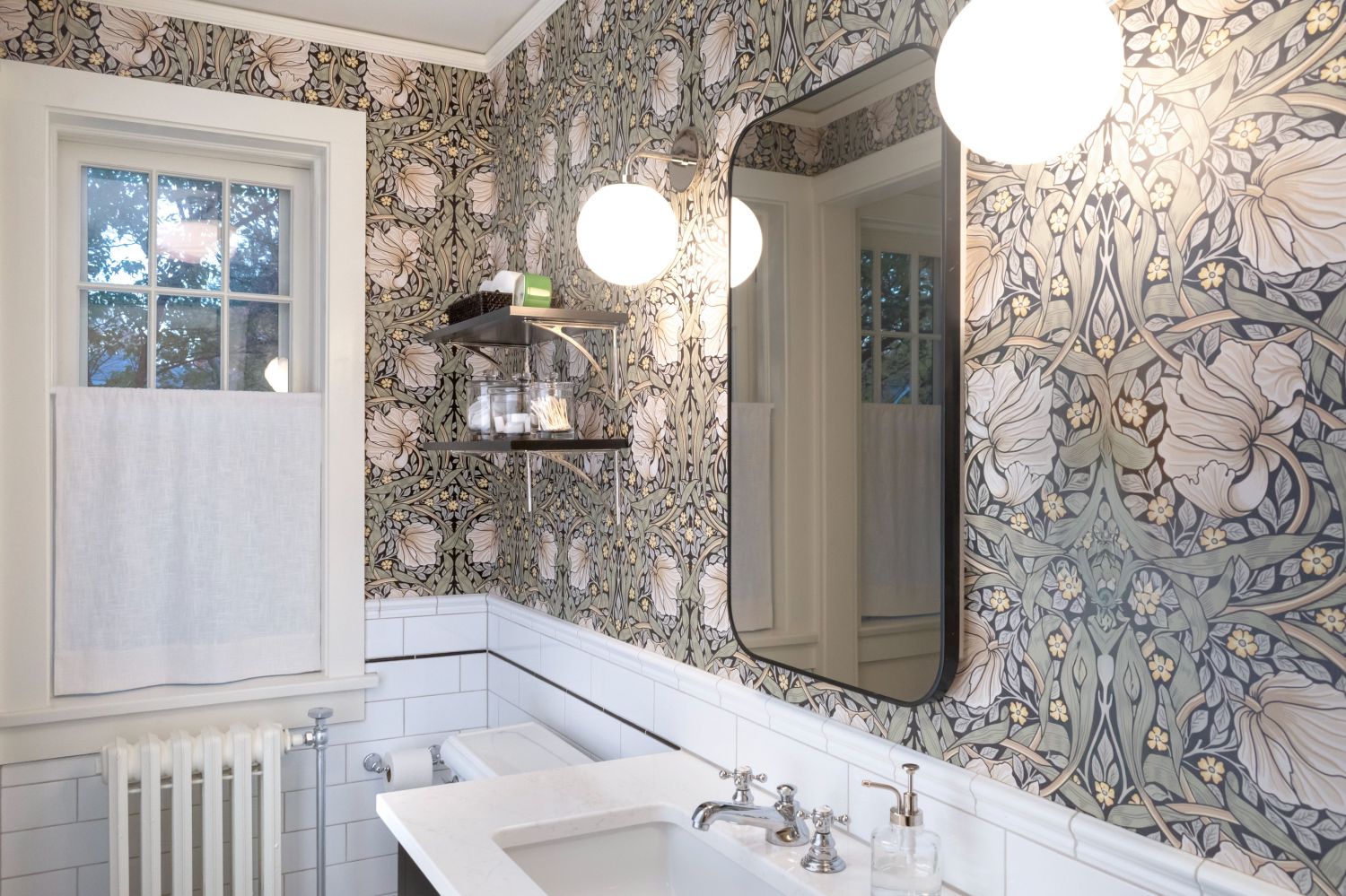 William Morris Inspired Bathroom