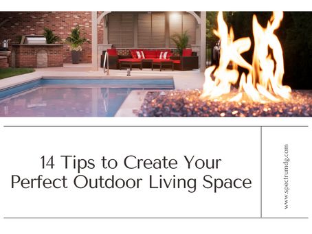 outdoor living space